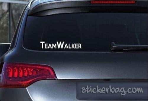 Fashion Team Walker Euro JDM drift racing Sticker