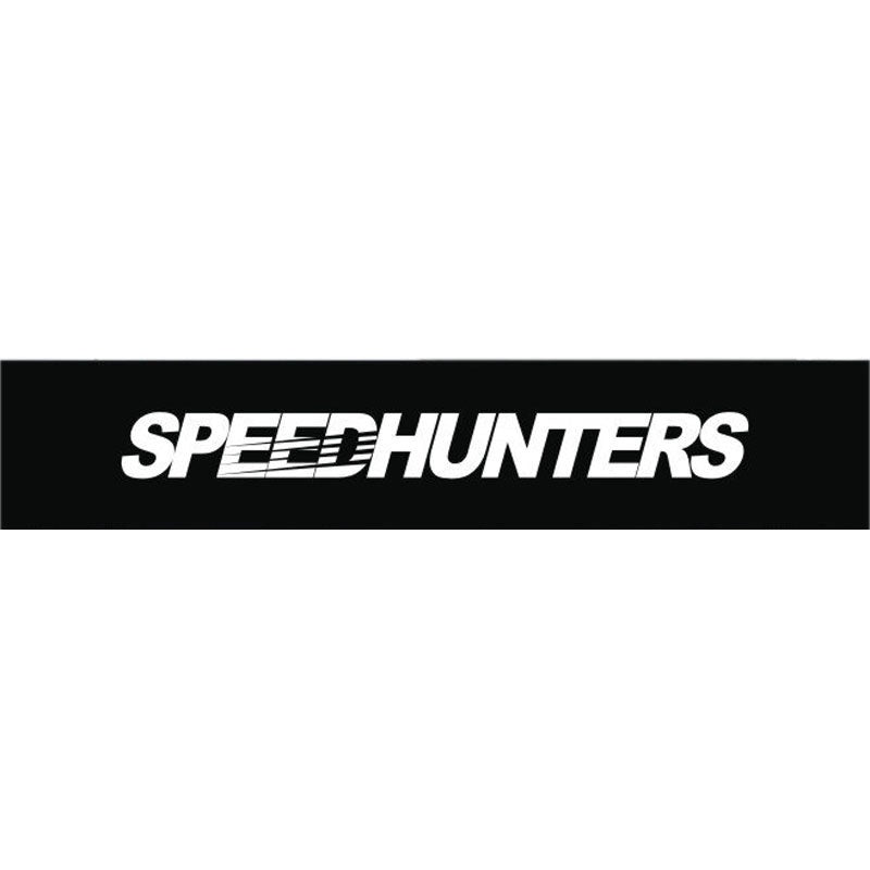 11.5" super personality speedhunters cm, front windshield car windshield affixed with sticker decal