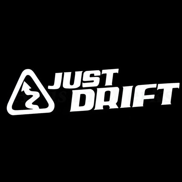 New Hot 1PCS 5.5*23.32CM Just Dfrit Funny Cool Stylish Vinyl PVC Car Sticker Decal