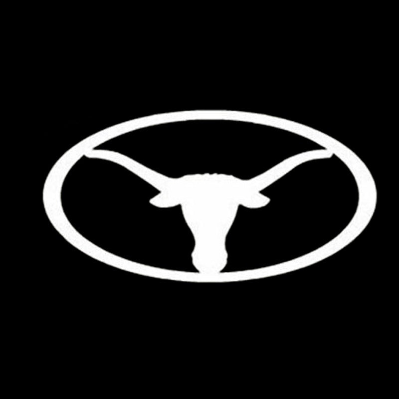 New Brand 15cm*7.8cm Originality Long Horn Cow Vinyl Car-styling Decal Car Sticker