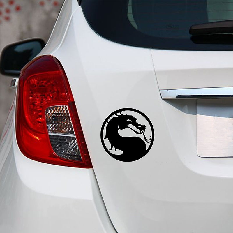 High-quality 1PCS 13*13CM Ancient Chinese Mythology Dragon Car Sticker for Bumper Motorcycles Door Waterproof Vinyl Decal