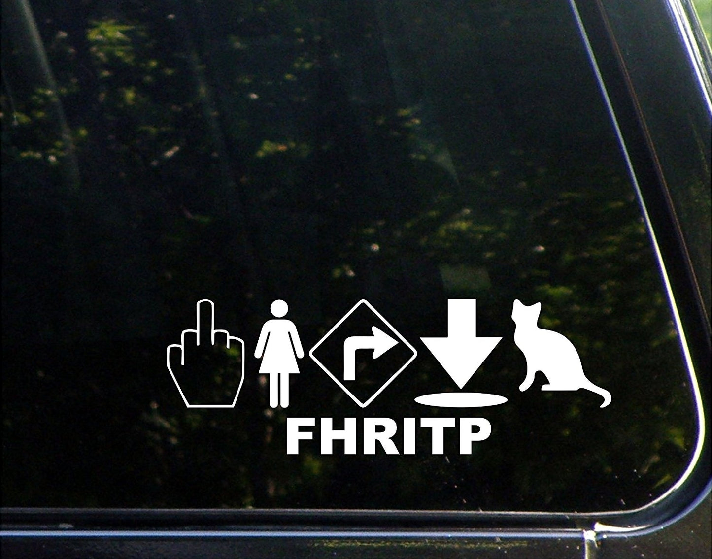 New Brand FHRITP - 9" x 3" - Vinyl Die Cut Decal/ Bumper Sticker For Windows, Cars, Trucks, Laptops, Etc.
