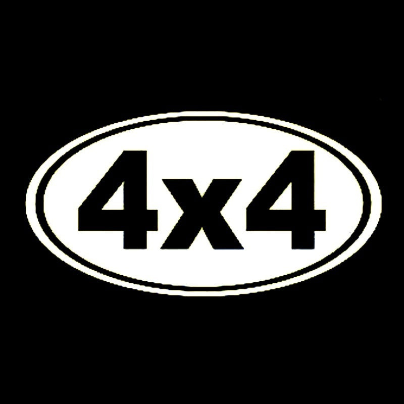 Fashion 14.4cm*7.5cm 4x4 Off Road Vinyl Decal Motorcycle Car Sticker Car-styling