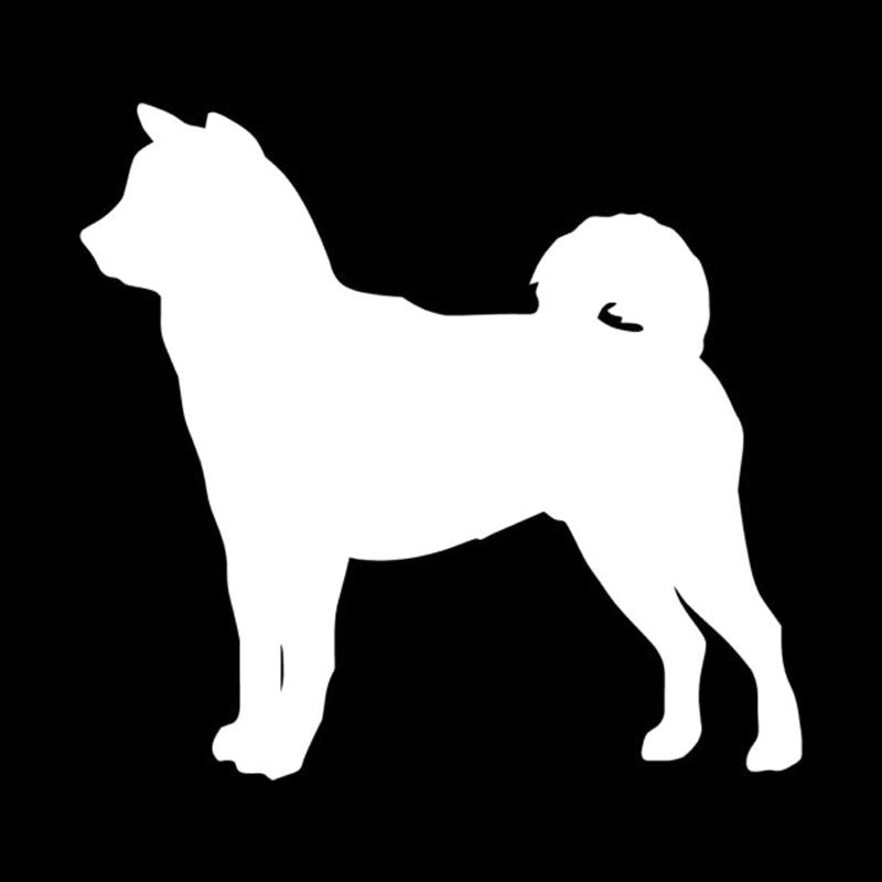 New Hot 10.2*9.5CM Shiba Inu Dog Vinyl Decal Lovely Car Stickers Car Window Styling Decoration Accessories