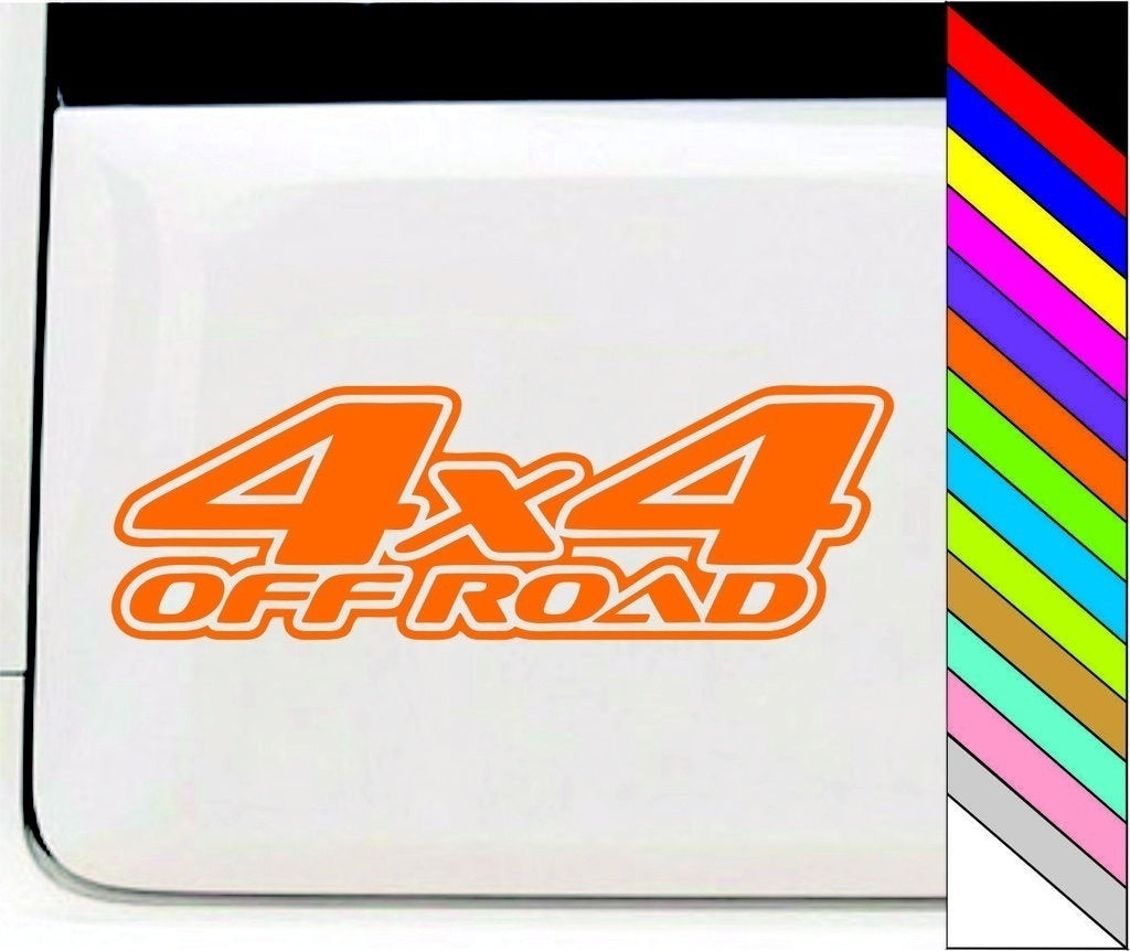 2017 NEW 4x4 Off Road Funny Words Image Vinyl Decal Notebook Car Door Window Bumper Laptop Sticker