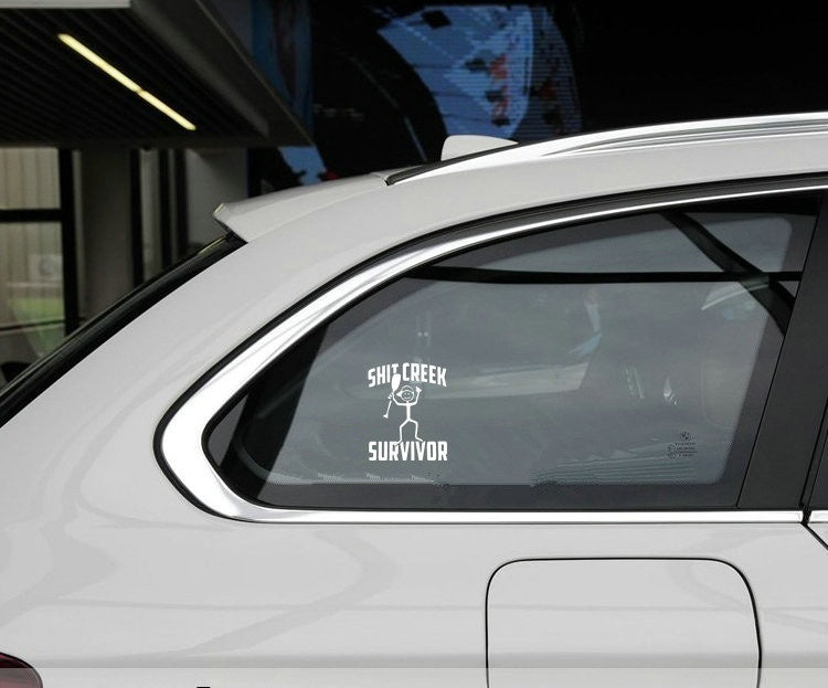 Hot Survivor Funny Car Decal Bumper Stickers Car Truck Window Decor