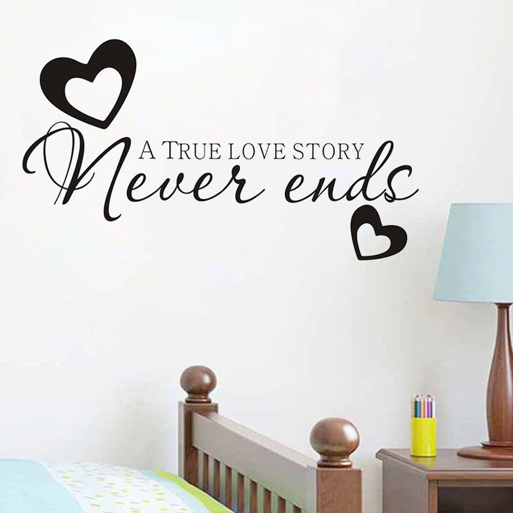 New Hot Valentines Day Love Room Window Wall Sticker Mural Decor