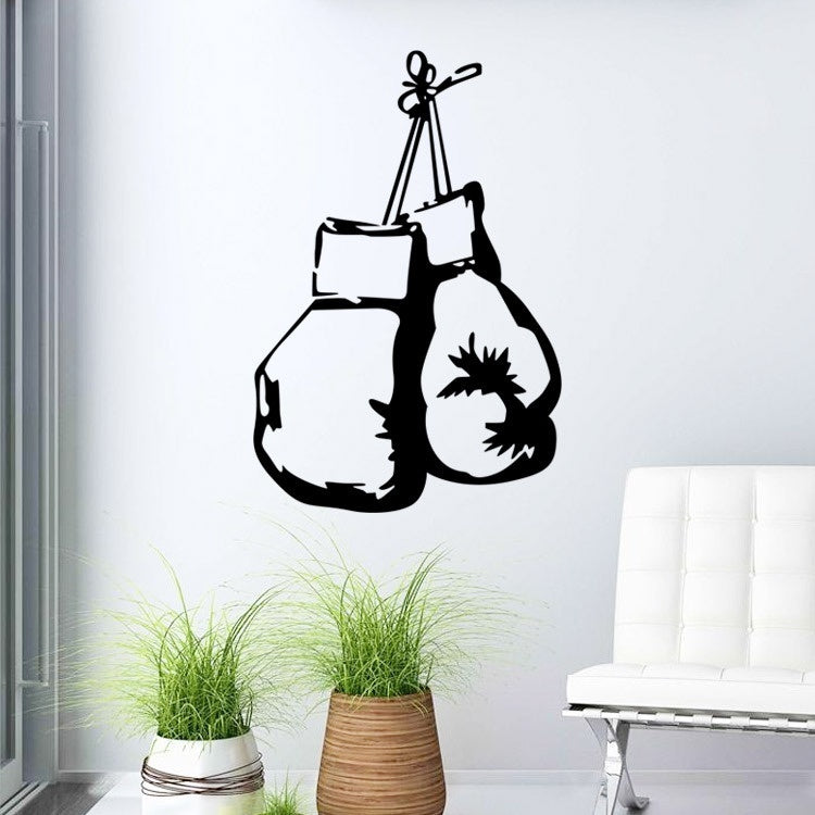 2018 NEW Sport Boxing Bag Wall Sticker for Boys Rooms Removable Art Home Decor Mural