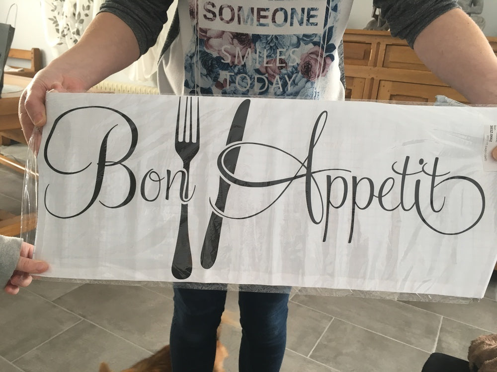 2018 NEW Bon appetit cuisine stickers muraux décoration de la maison