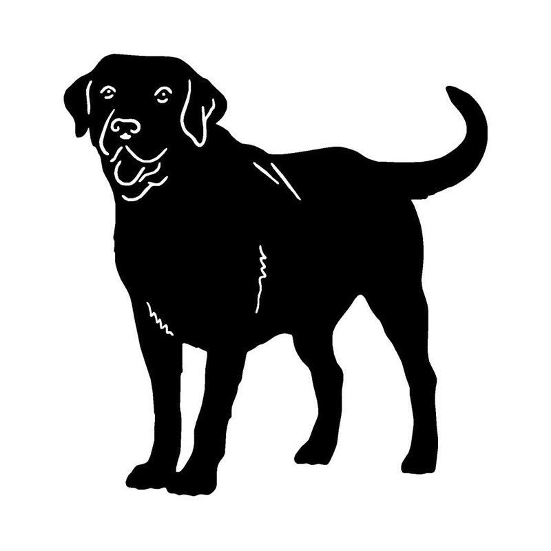 New Hot Cute Family Pet Animal Labrador Retriever Dog Car Sticker