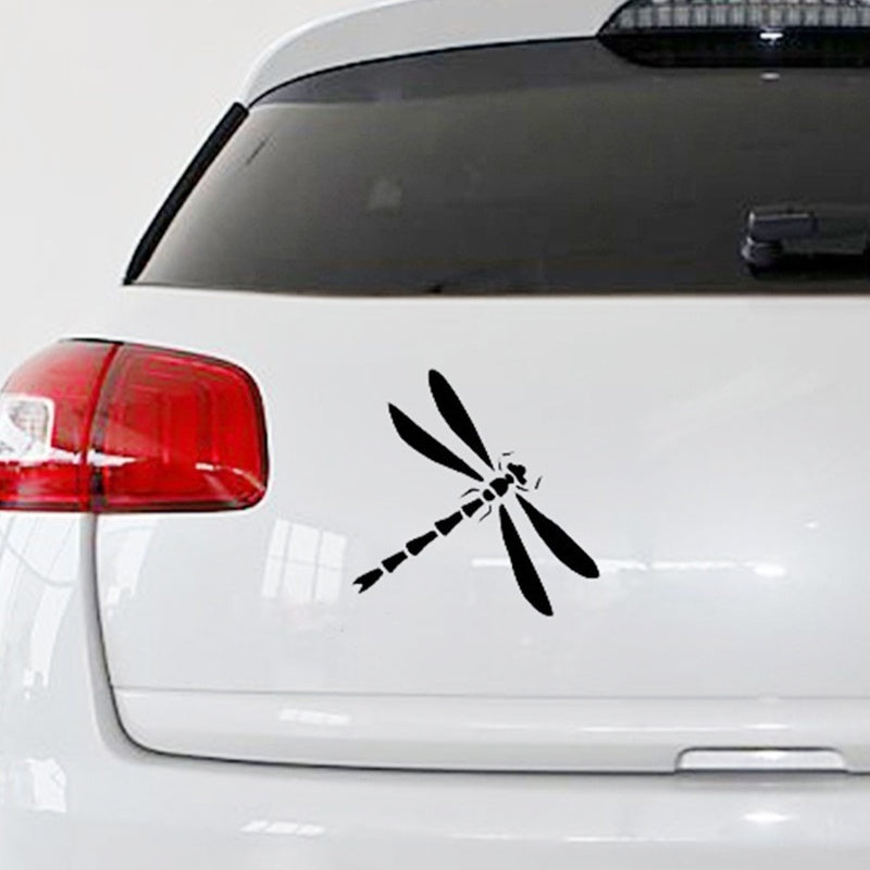 Dragonfly Silhouette Window Funny Sticker Vinyl Truck Car Decal