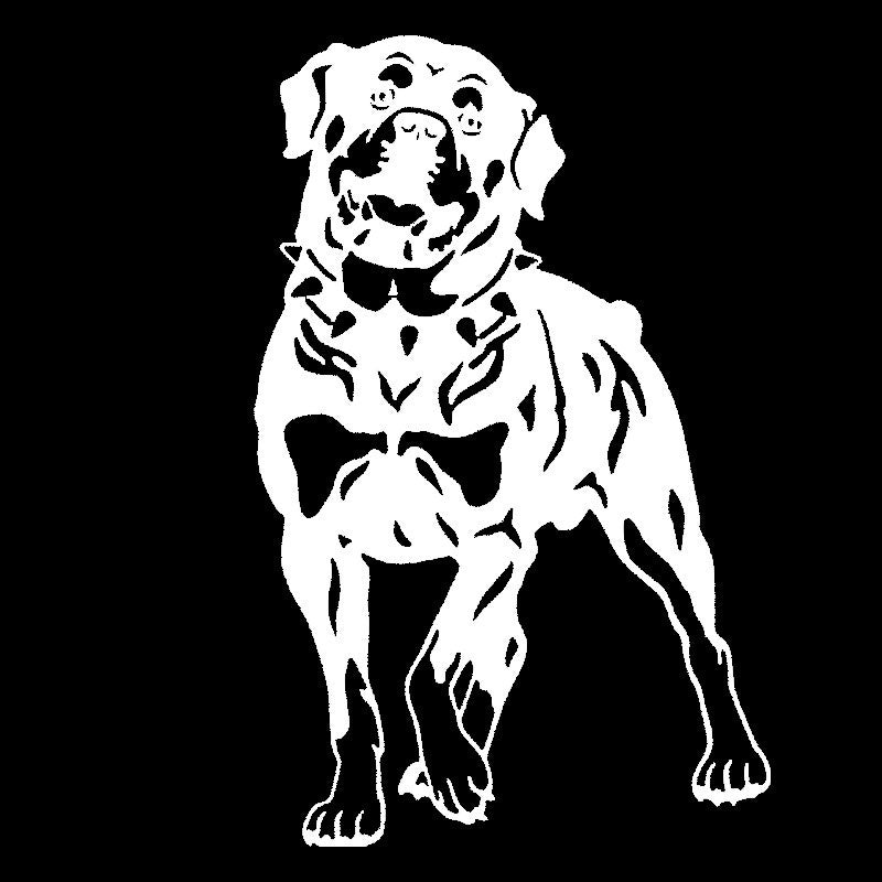 Car Sticker Rottweiler Dog Personality Vinyl Decal Car Styling Decoration