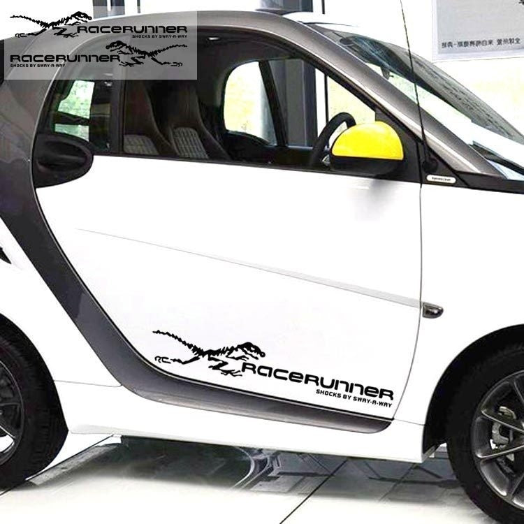 2018 NEW High Quality Dinosaur Car Sticker Cartoon Animals Vinyl Window Body Decal Sticker Personality Car Styling