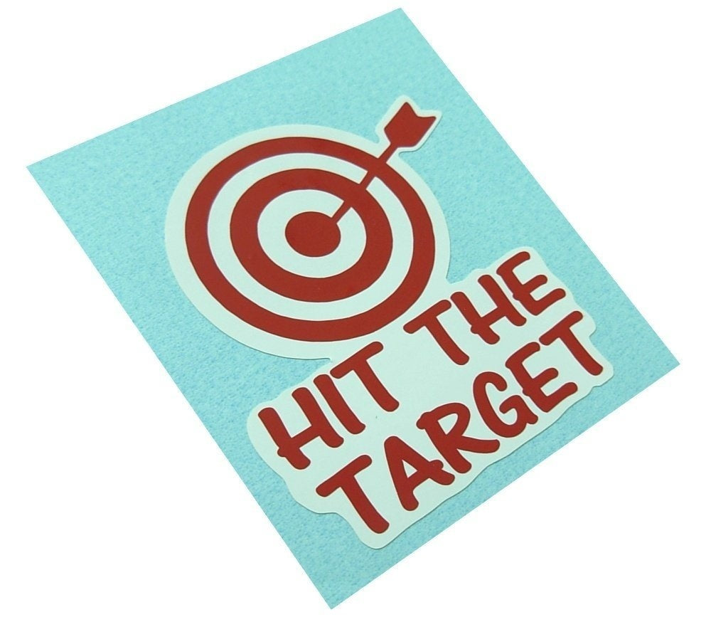 Hot HIT THE SPOT Decal BATHROOM TOILET Potty Boys Training Target (come with glowindark switchplate decal) Stickerciti