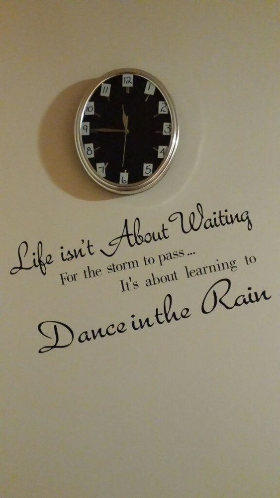 dance in the rain wall stickers home decoration bedroom wallpaper wall art decor wall sticker murals arts