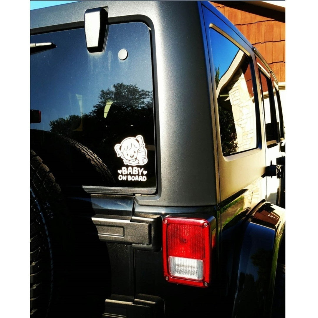 New Hot Baby on Board Car Sticker Waterproof Vinyl Car Accessories(1pc/lot)