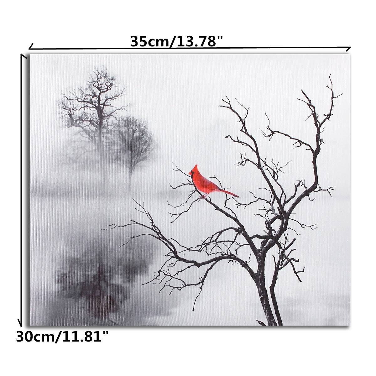 Modern Bird Print Canvas Painting Picture Home Wall Art Decoration No Frame