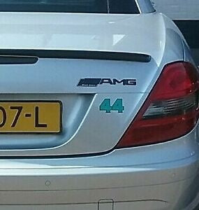 Car 44 Character Sticker Window Car Door Bumper Sticker Decal