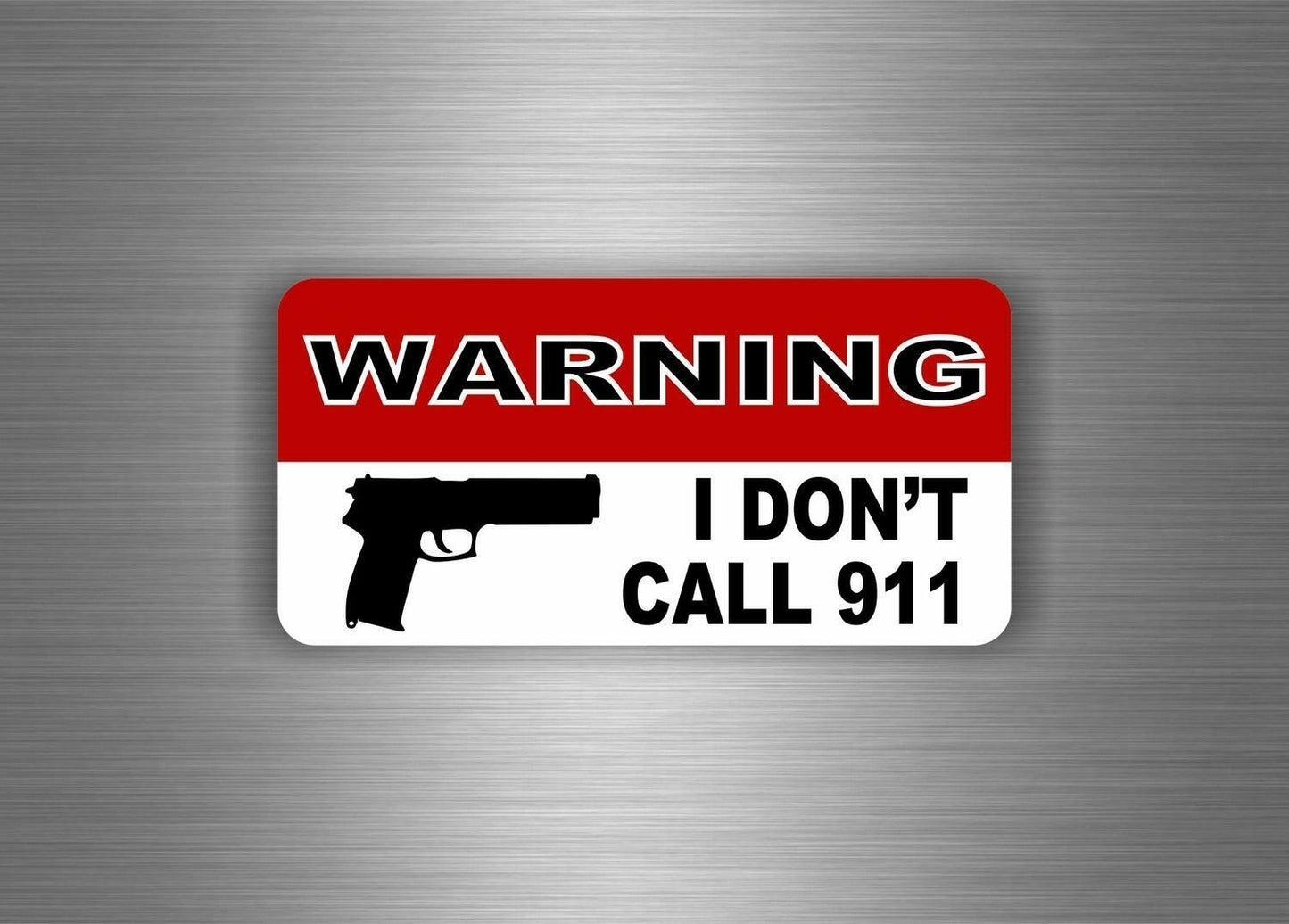 2018 NEW Sticker Decal Car Vinyl Jdm Bomb Tuning Don't Call 911 Airsoft Bumper