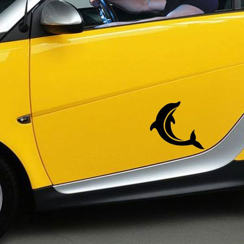 13.9cm*16.3cm Cherish The Interesting Sight Of Treasure Tidal Current Car Black/Silver Sticker Vinyl Decal C18-0179