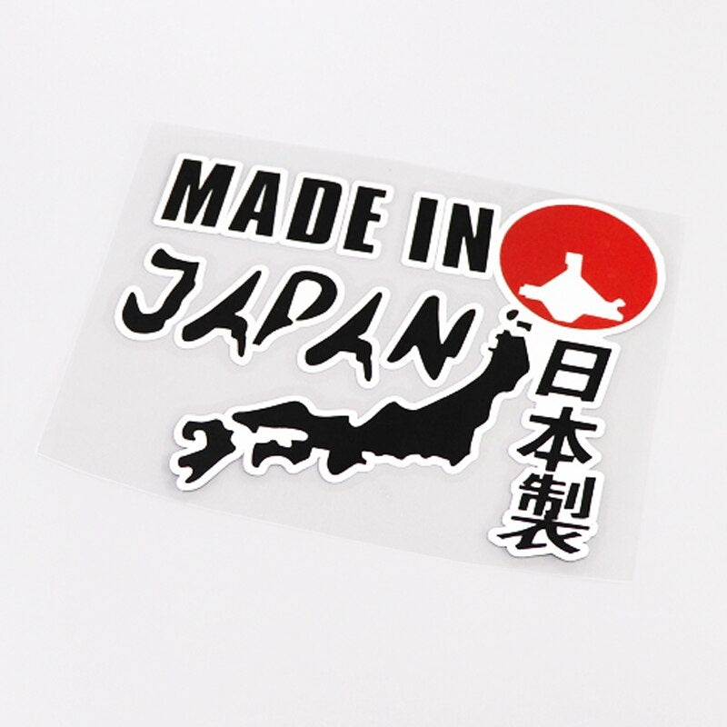 15CM*12CM MADE IN JAPAN Fashion Car Sticker Decal 13-0679