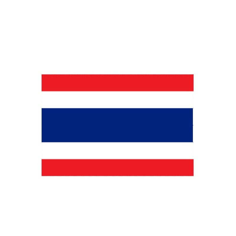 Fashion 11.5CM*7.6CM Creative Thailand Flag Car Sticker Funny Decal 6-0973