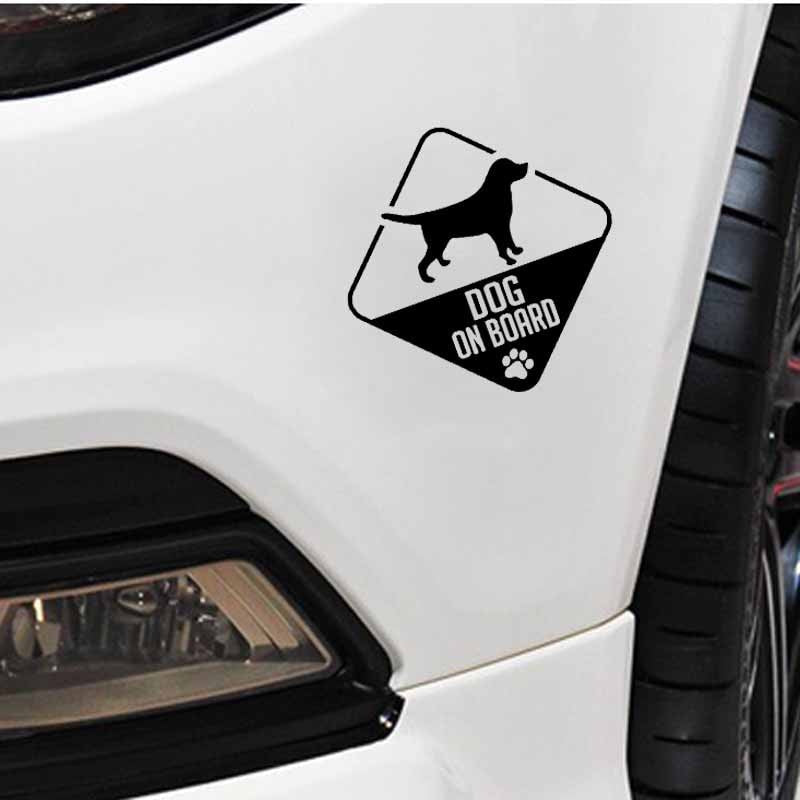 New Brand 10.2CM*10.2CM BEAGLE DOG ON BOARD Car Decal Vinyl Sticker Black Silver C10-00680