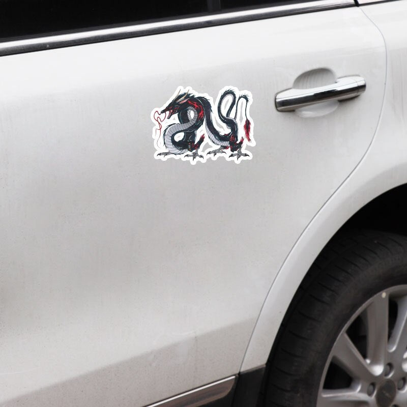 16.5CM*12.5CM Personalized Animal Ferocious Dragon Decal Car Sticker 5-1071