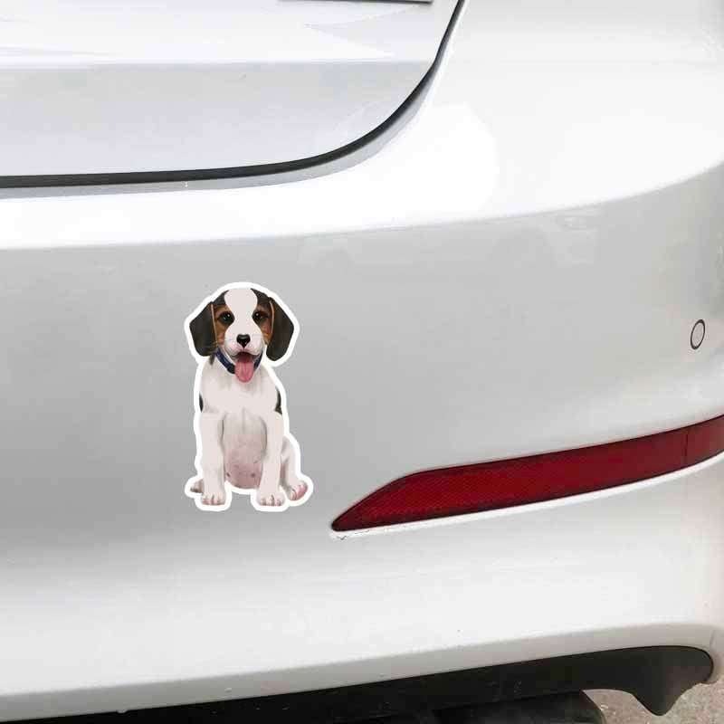 8.3CM*15.5CM Personality Animal Dog Car Sticker Decal Accessories 5-1648