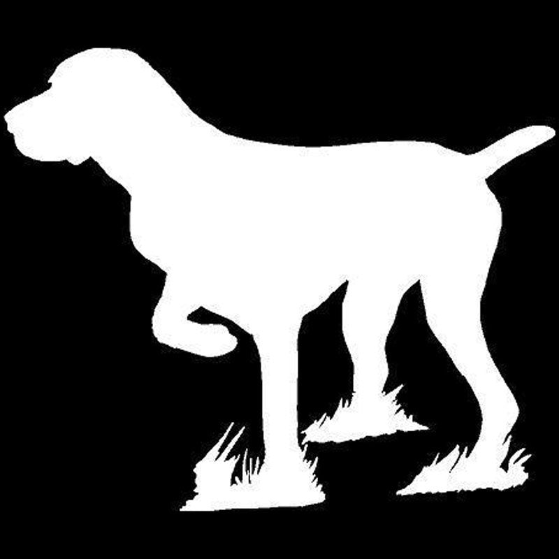 15.2*12.7CM Pointer Dog Hunt German Short Hair Animal Car Sticker Pointer Dog Hunt German Short Hair Animal Stickers C6-1179