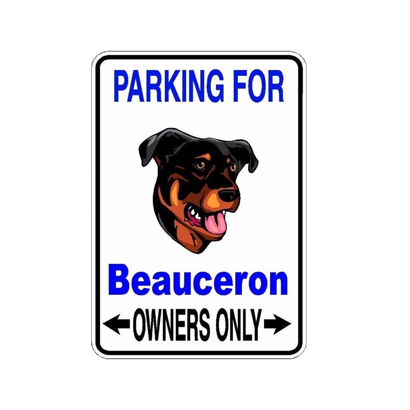 10*14.2CM Beauceron Dog High Quality Car Sticker Decals C1-4536