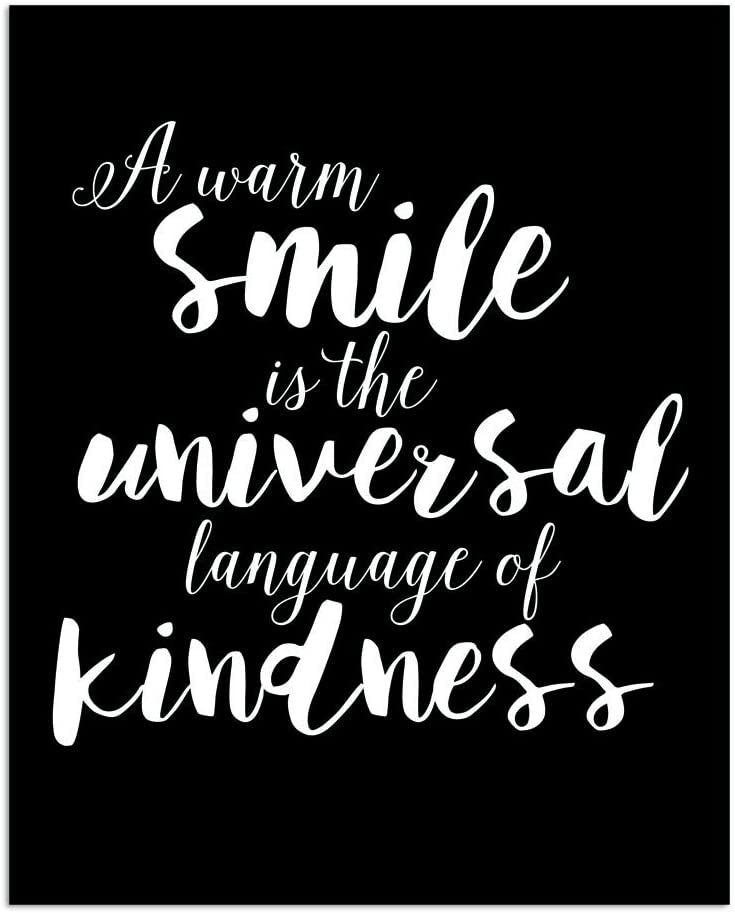 8"x10"x6 Panels No Frame Wall Art Posters Inspirational Quotes Wall Decor for Living Room Bedroom