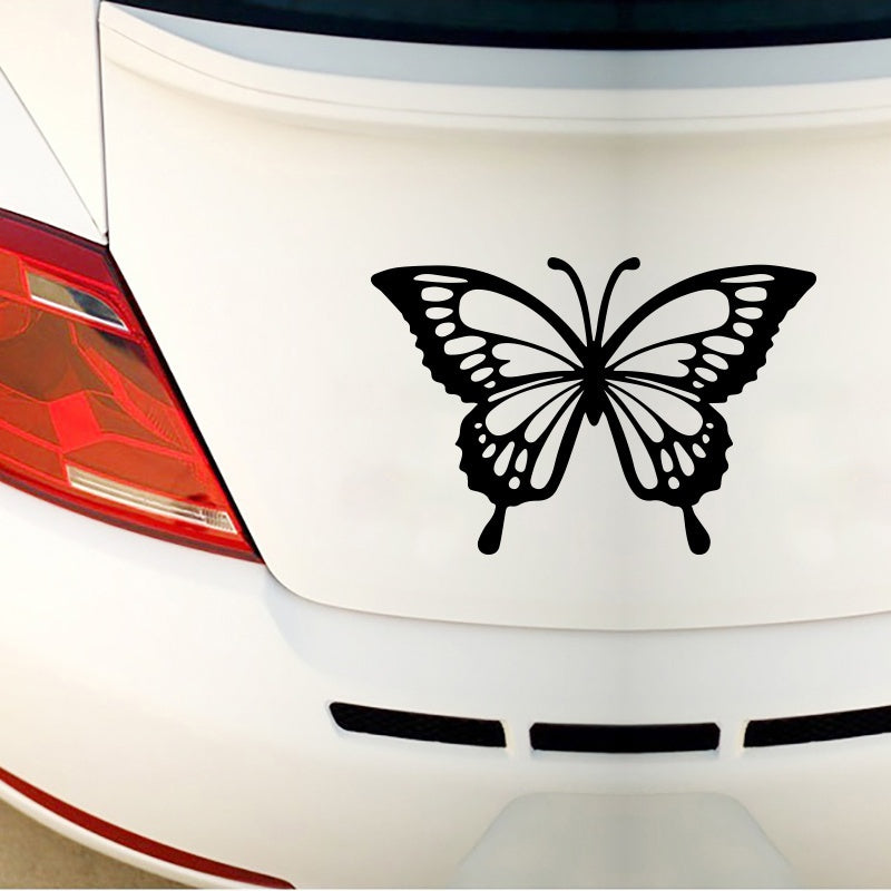 Beautiful Monarch Butterfly Funny Laser Sticker Trucks Windows Motorbike Bumper Computer Vinyl Decal