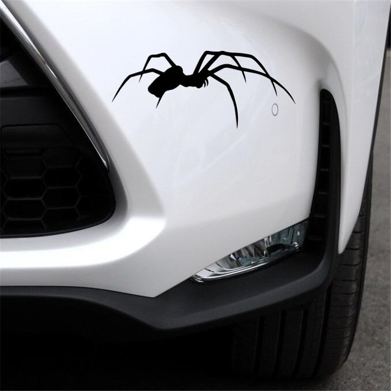 17.8cm*7.6cm Funny Spider Crawling Car Decor Car Sticker Car Styling Waterproof Vinyl Decal