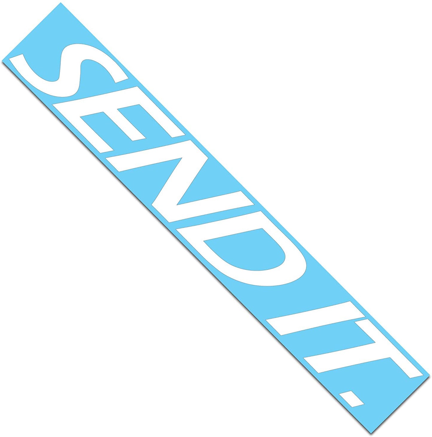 6"x33" Send It Windshield Banner Decal / Sticker Car Sticker Car Decal
