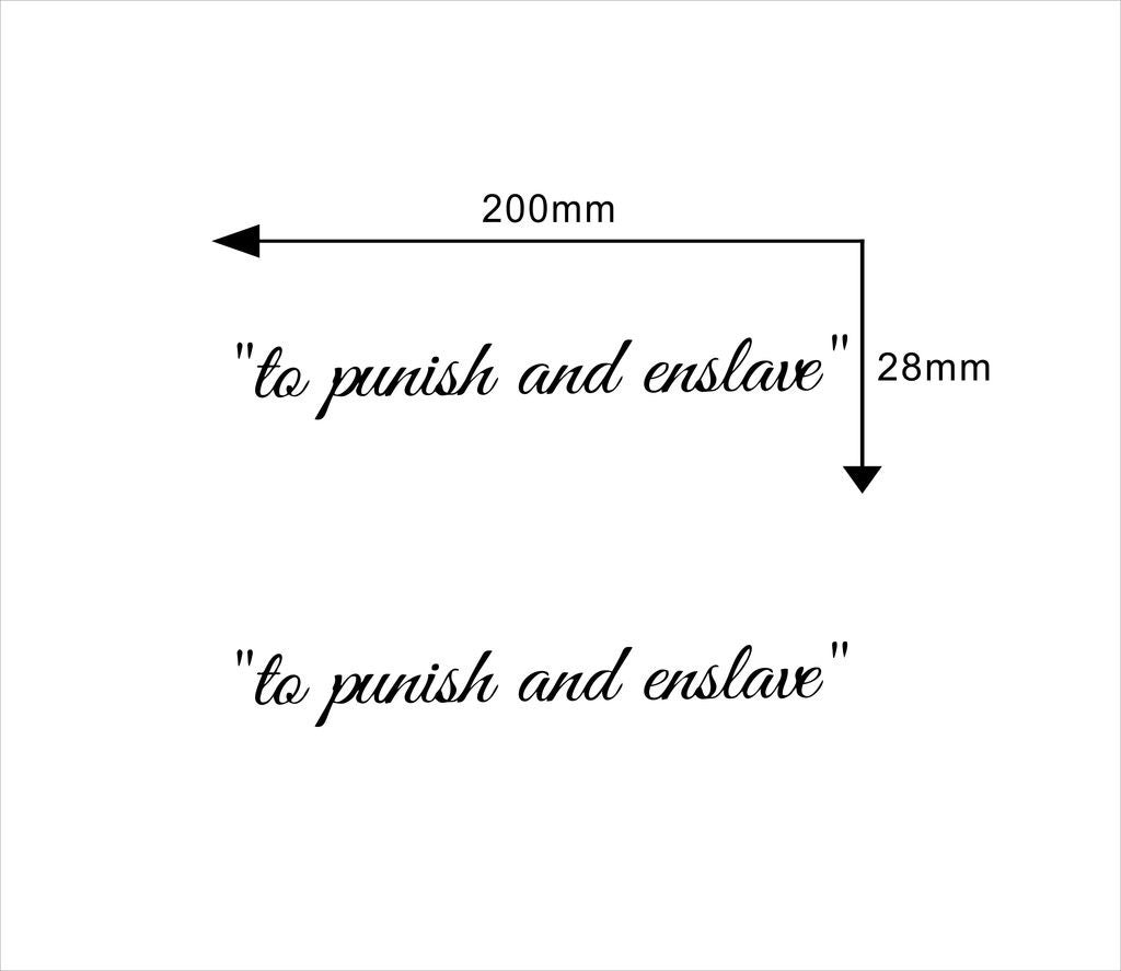 JDM to punish and enslave Fashion Vinly Decal Sticker Fight Car Window Support Door Bumper Decor