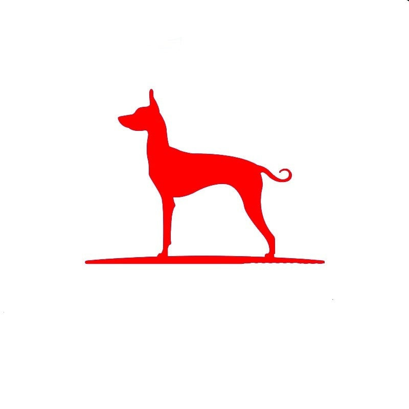 14.4cm*10.3cm Dog Vinyl Car Window Sticker Car Styling Accessories Home Decoration Stickers