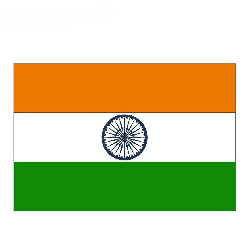 14.7CM*9.8CM Creative INDIA Decal Flag Stickers Car Sticker 6-0793