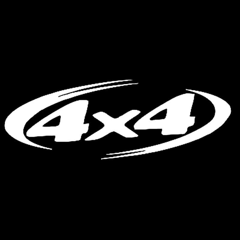 15cm*5.3cm 4X4 OFF ROAD Originality Vinyl Decals Motorcycle Car Sticker Car-styling Black/Silver S6-3584