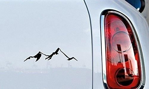 New Hot Mountain View Version 4 Car Vinyl Sticker Decal Bumper Sticker for Auto Cars Trucks Windshield Custom Walls Windows