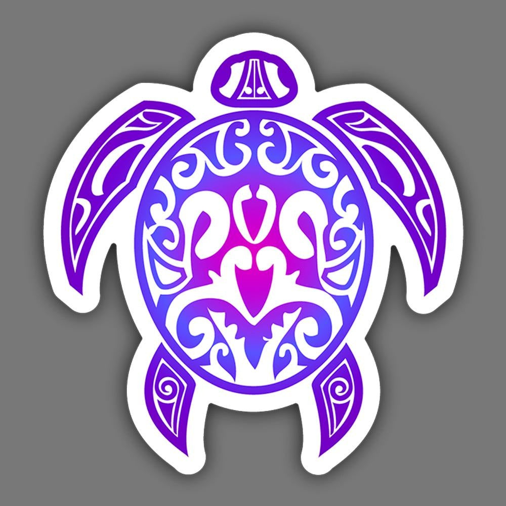 3X Tribal Sea Turtle Vinyl Sticker Car Truck Boat Decal Beach Ocean