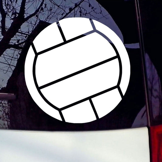 New Brand Volleyball Vinyl Truck Sticker for Window Bumper Sport Vinyl Car Sticker