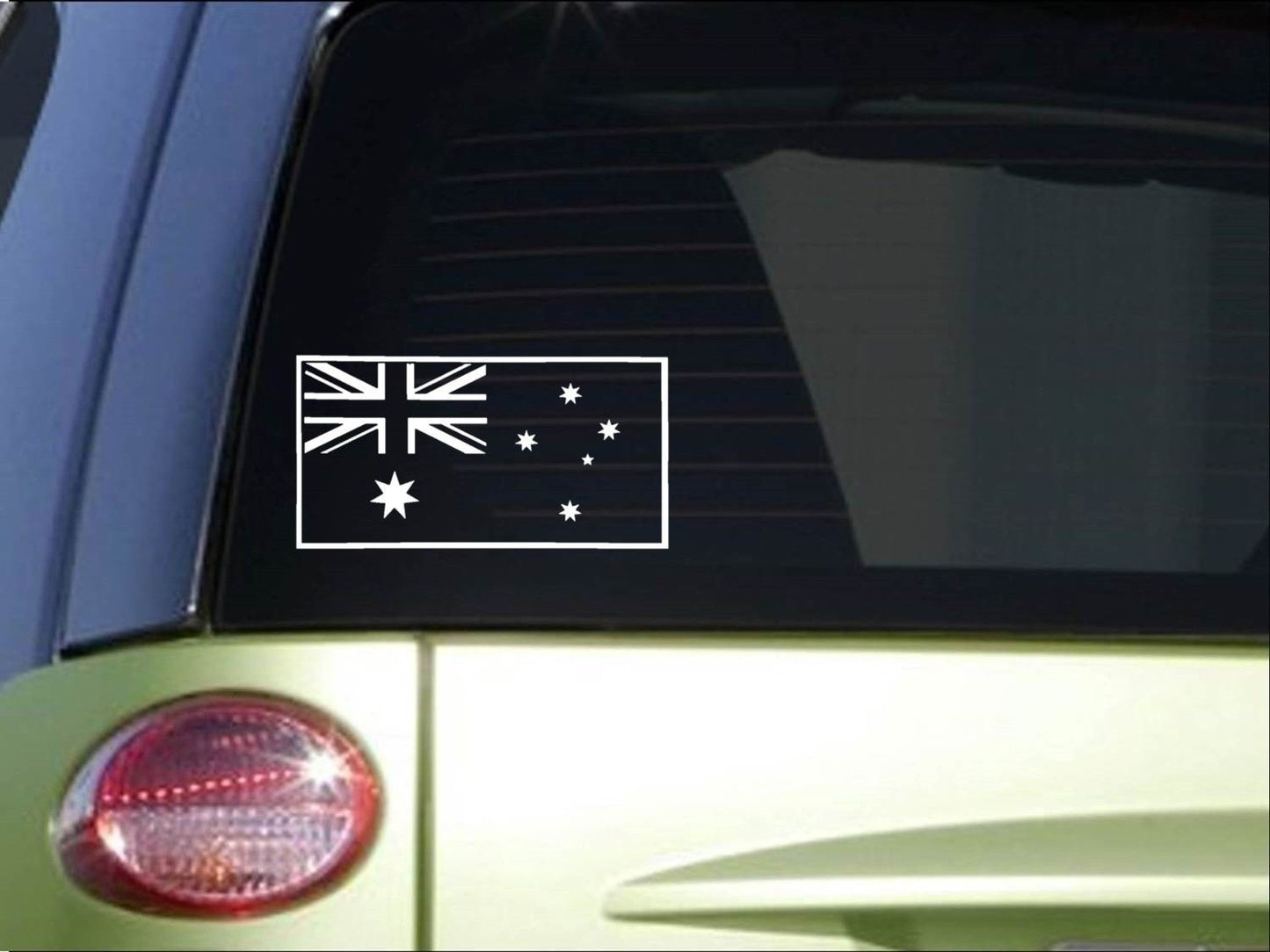 Australia Flag  8" Sticker decal aussie down under outback kangaroo Car Sticker