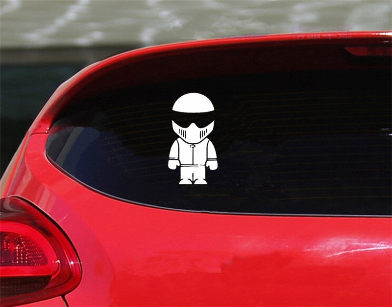 High-quality Funny Truck Car Sticker Vinyl Decal White