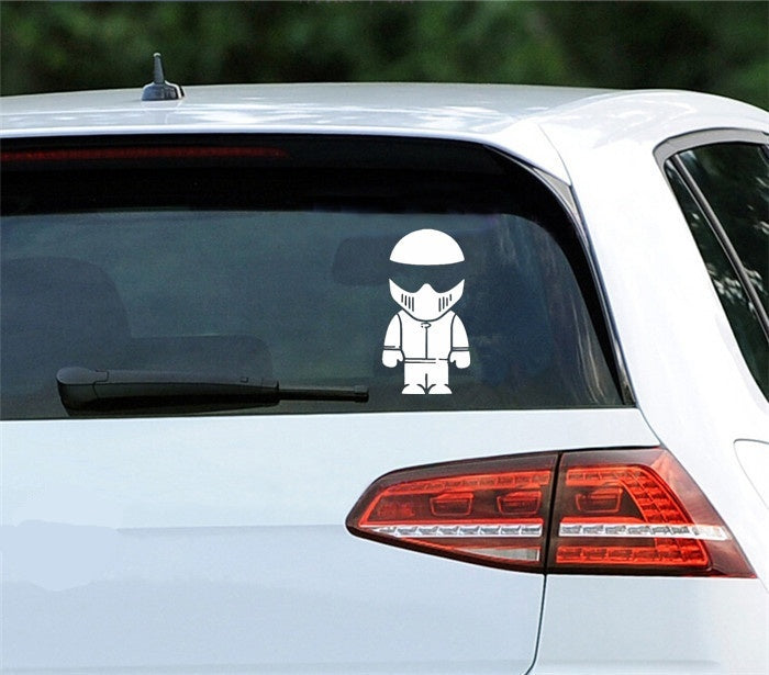 High-quality Funny Truck Car Sticker Vinyl Decal White