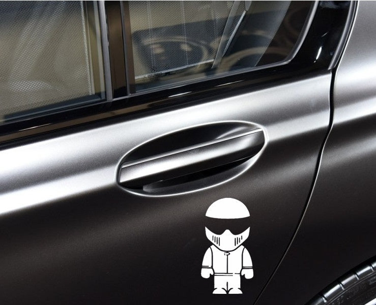High-quality Funny Truck Car Sticker Vinyl Decal White