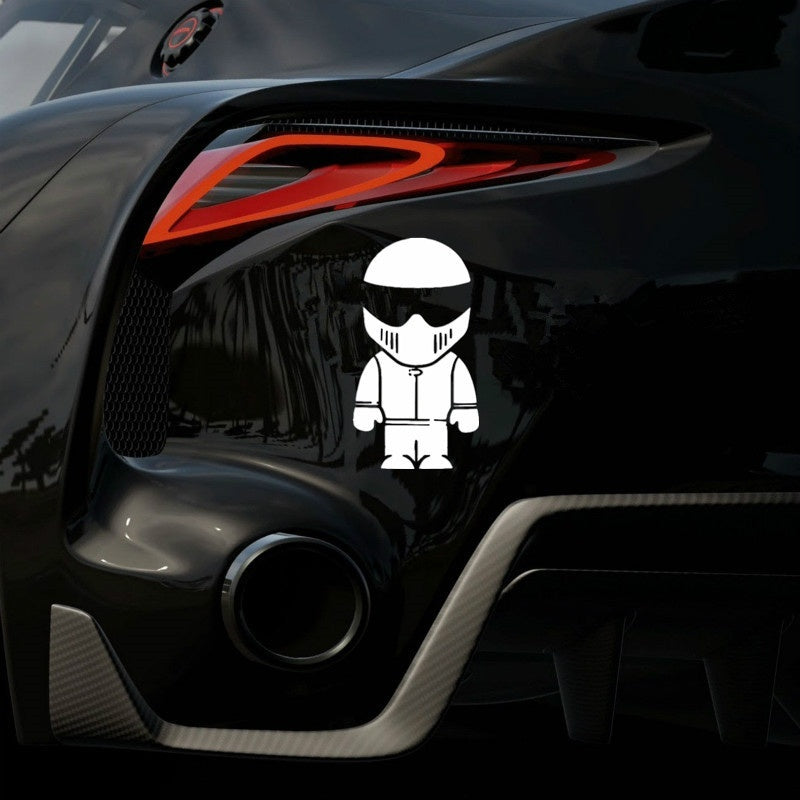 High-quality Funny Truck Car Sticker Vinyl Decal White