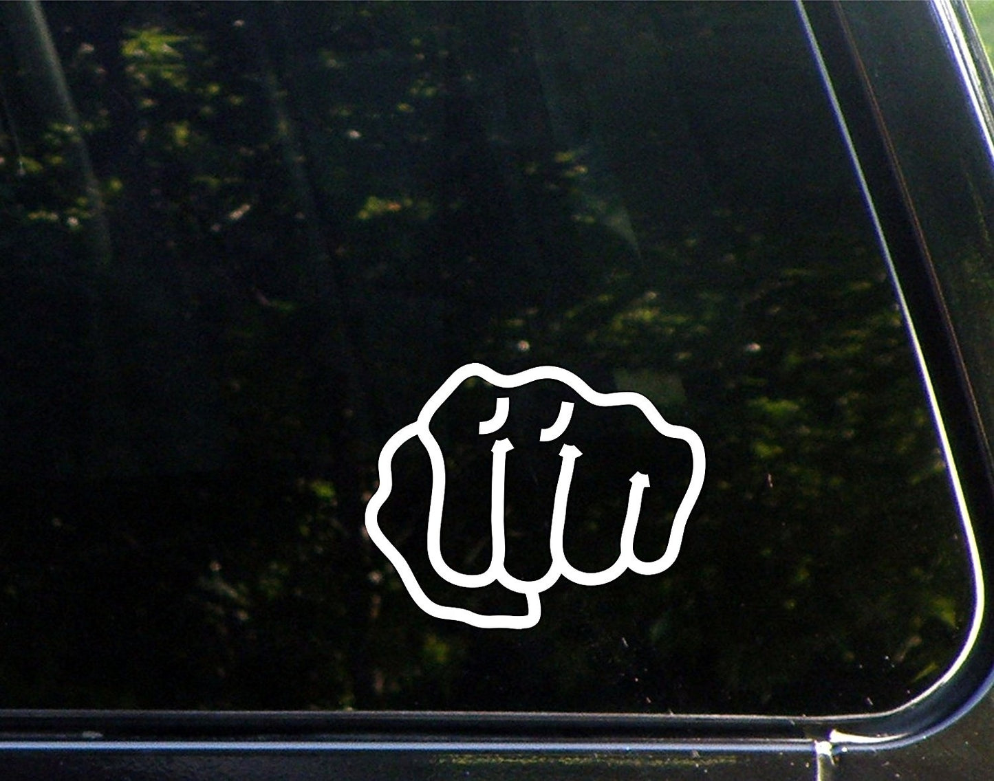 New Fashion Punch - 4-3/4inchesx 3-3/4inches - Vinyl Die Cut Decal/ Bumper Sticker for Windows, Cars, Trucks, Laptops, Etc.