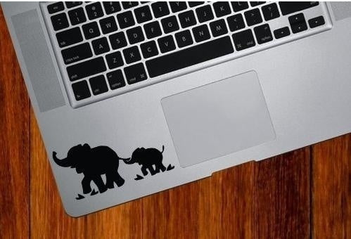 Fashion Tc Cute Elephant Family Happiness Car Sticker