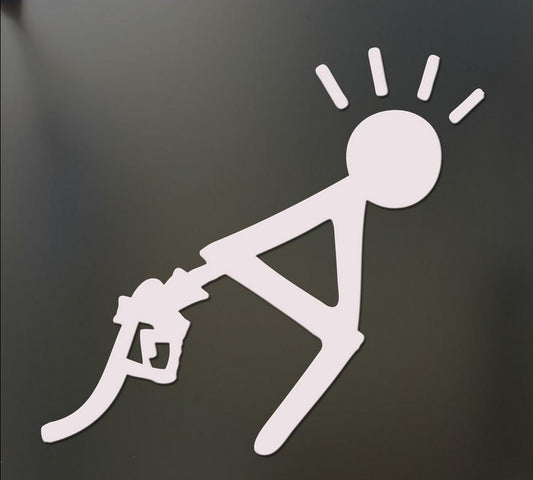 Hot Gas Prices Sticker Funny Bent Over Fuel Petrol Drift Jdm Truck Car Window Bumper ()